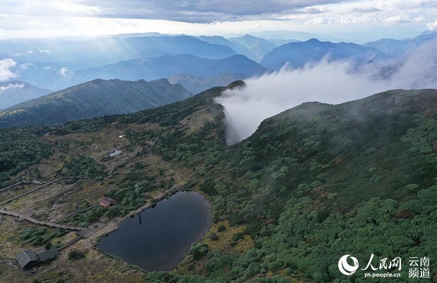 轿子山景区风景。 贾翔摄