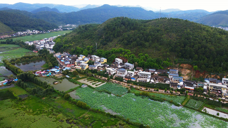 保山施甸：乡村墙壁变画廊，游客打卡新地标1.jpg